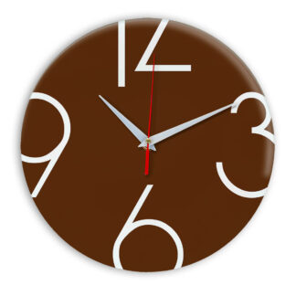 Настенные часы Ideal 908 коричневый