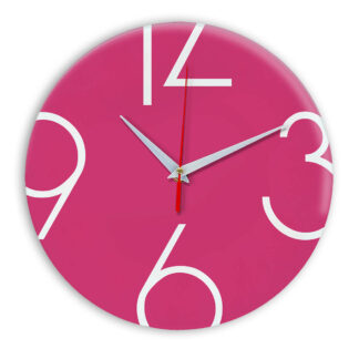 Настенные часы Ideal 908 розовые