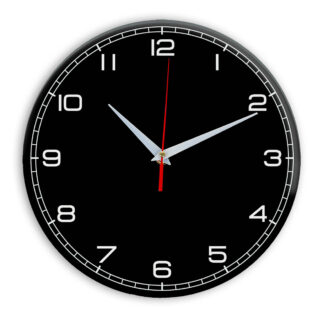 Настенные часы Ideal 909 черные