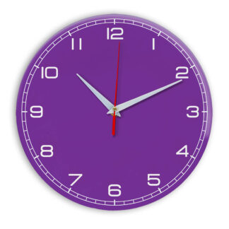 Настенные часы Ideal 909 фиолетовые
