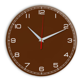 Настенные часы Ideal 909 коричневый