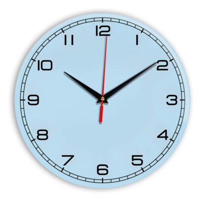 Настенные часы Ideal 909 светло-голубой