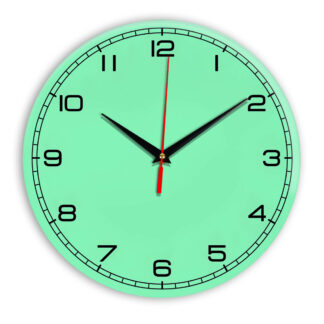 Настенные часы Ideal 909 светлый зеленый
