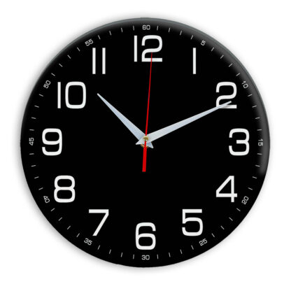Настенные часы Ideal 911 черные