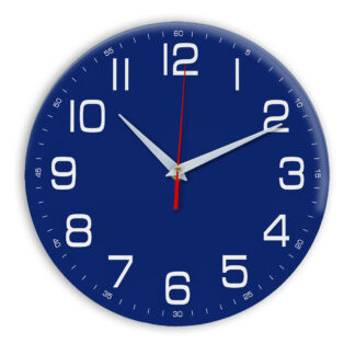 Настенные часы Ideal 911 синий темный