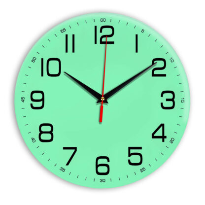 Настенные часы Ideal 911 светлый зеленый