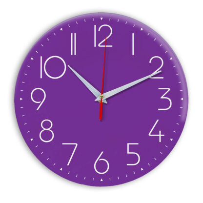 Настенные часы Ideal 912 фиолетовые