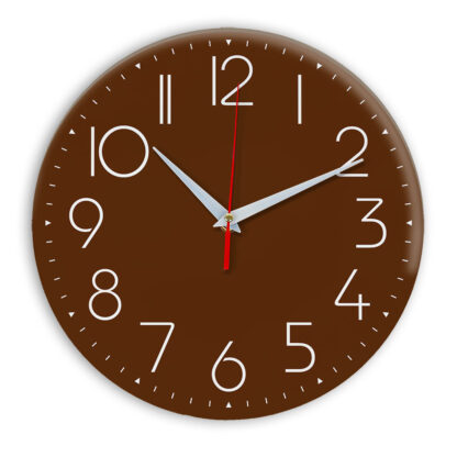 Настенные часы Ideal 912 коричневый