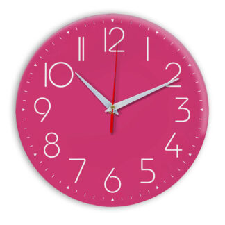 Настенные часы Ideal 912 розовые