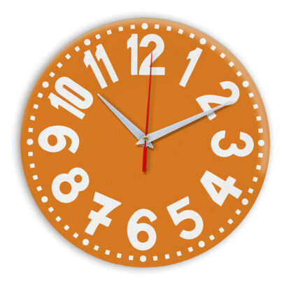 Настенные часы Ideal 913 оранжевый