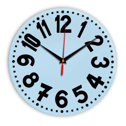 Настенные часы Ideal 913 светло-голубой