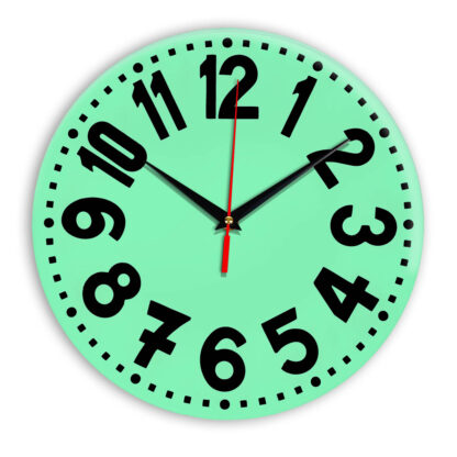 Настенные часы Ideal 913 светлый зеленый