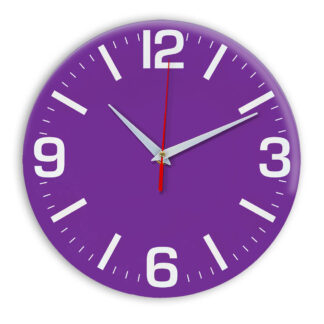 Настенные часы Ideal 914 фиолетовые