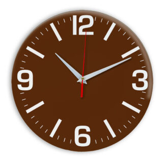 Настенные часы Ideal 914 коричневый