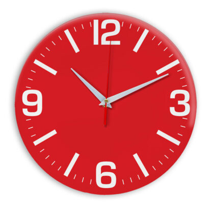 Настенные часы Ideal 914 красный