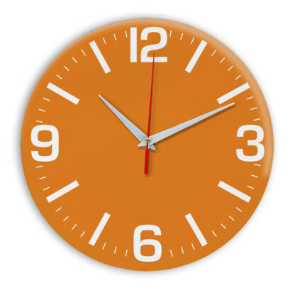 Настенные часы Ideal 914 оранжевый