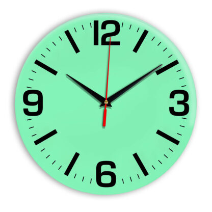 Настенные часы Ideal 914 светлый зеленый