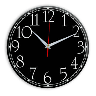 Настенные часы Ideal 915 черные