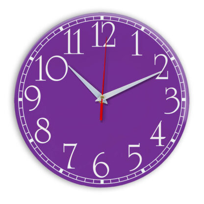 Настенные часы Ideal 915 фиолетовые
