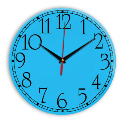 Настенные часы Ideal 915 синий светлый