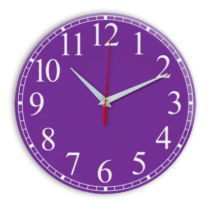 Настенные часы Ideal 916 фиолетовые