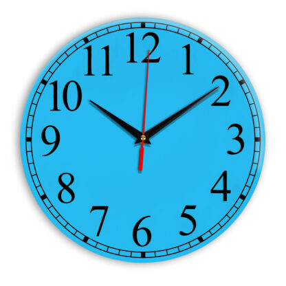 Настенные часы Ideal 916 синий светлый