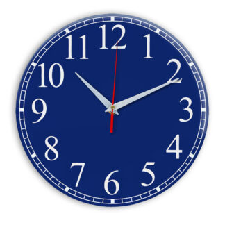 Настенные часы Ideal 916 синий темный