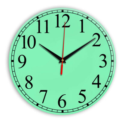 Настенные часы Ideal 916 светлый зеленый