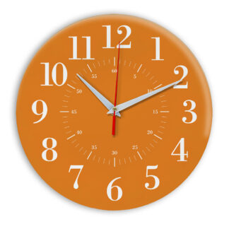 Настенные часы Ideal 917 оранжевый