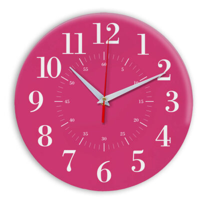 Настенные часы Ideal 917 розовые