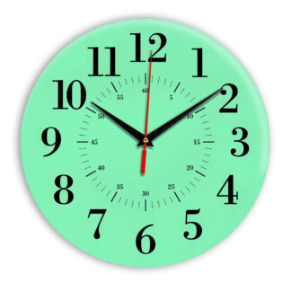 Настенные часы Ideal 917 светлый зеленый