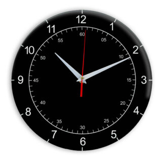 Настенные часы Ideal 918 черные