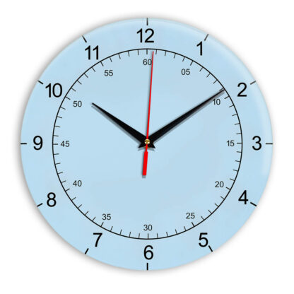 Настенные часы Ideal 918 светло-голубой