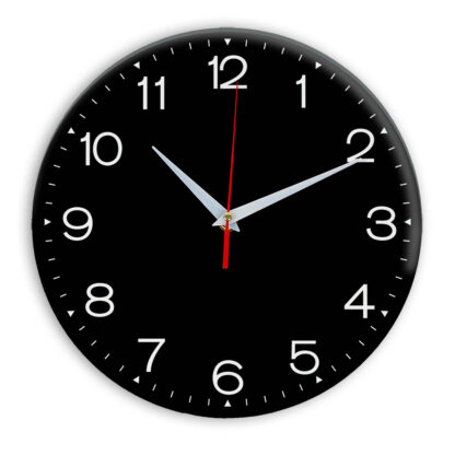 Настенные часы Ideal 919 черные