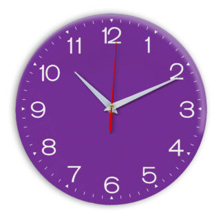 Настенные часы Ideal 919 фиолетовые