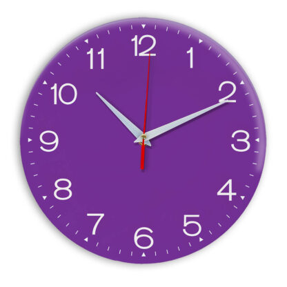 Настенные часы Ideal 919 фиолетовые