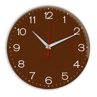 Настенные часы Ideal 919 коричневый