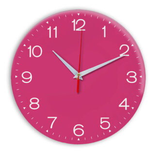 Настенные часы Ideal 919 розовые