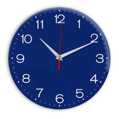 Настенные часы Ideal 919 синий темный