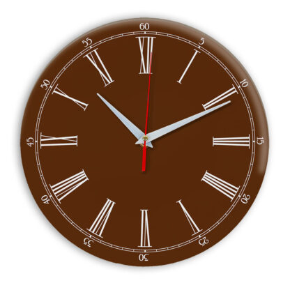 Настенные часы Ideal 921 коричневый
