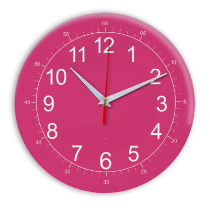 Настенные часы Ideal 922 розовые