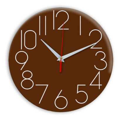 Настенные часы Ideal 923 коричневый