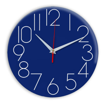 Настенные часы Ideal 923 синий темный