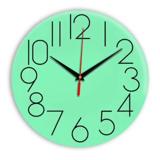 Настенные часы Ideal 923 светлый зеленый
