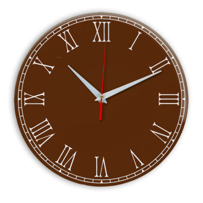 Настенные часы Ideal 924 коричневый