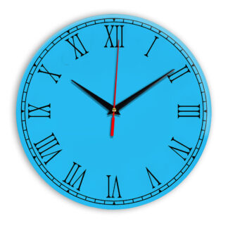 Настенные часы Ideal 924 синий светлый