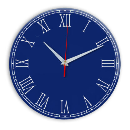 Настенные часы Ideal 924 синий темный