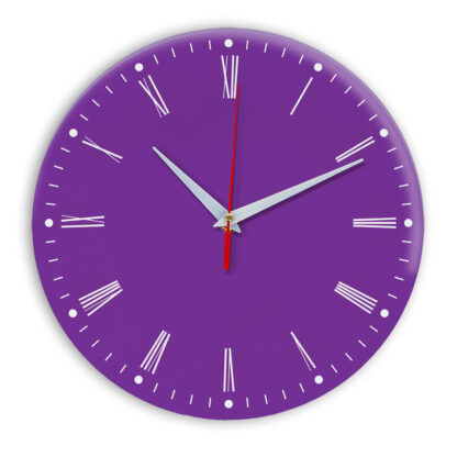 Настенные часы Ideal 925 фиолетовые