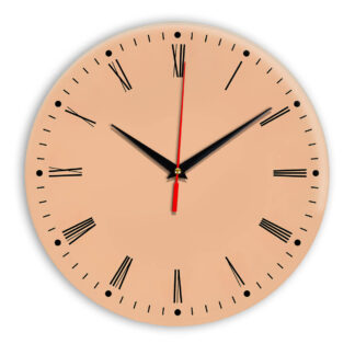 Настенные часы Ideal 925 оранжевый светлый