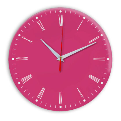 Настенные часы Ideal 925 розовые